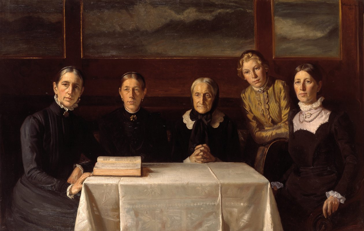 Dia de Natal 1900 de Michael Peter Ancher