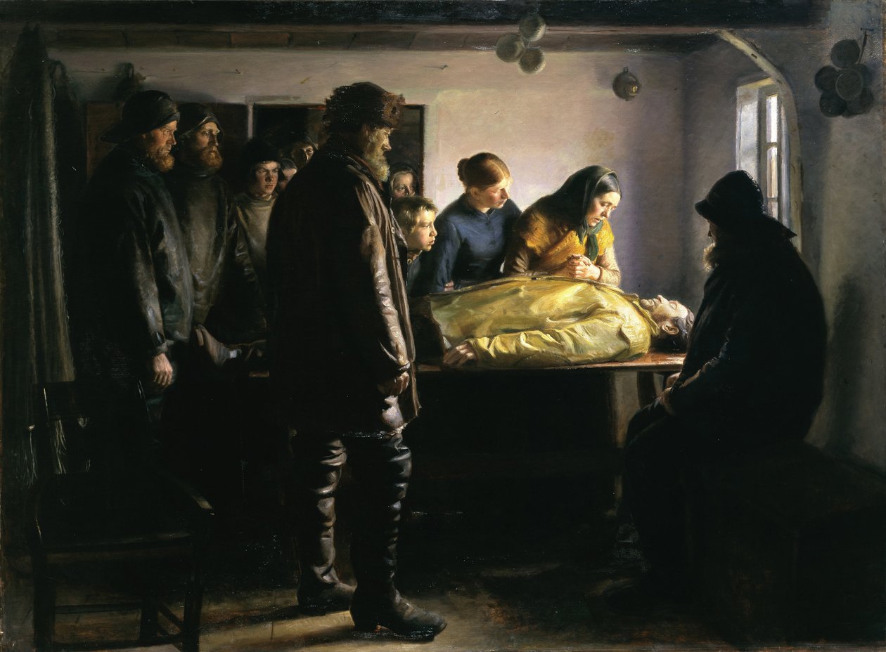 O pescador afogado de Michael Peter Ancher