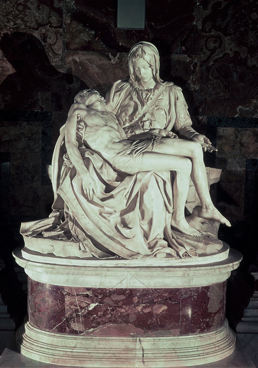 Pieta (mármore) de Michelangelo Buonarroti