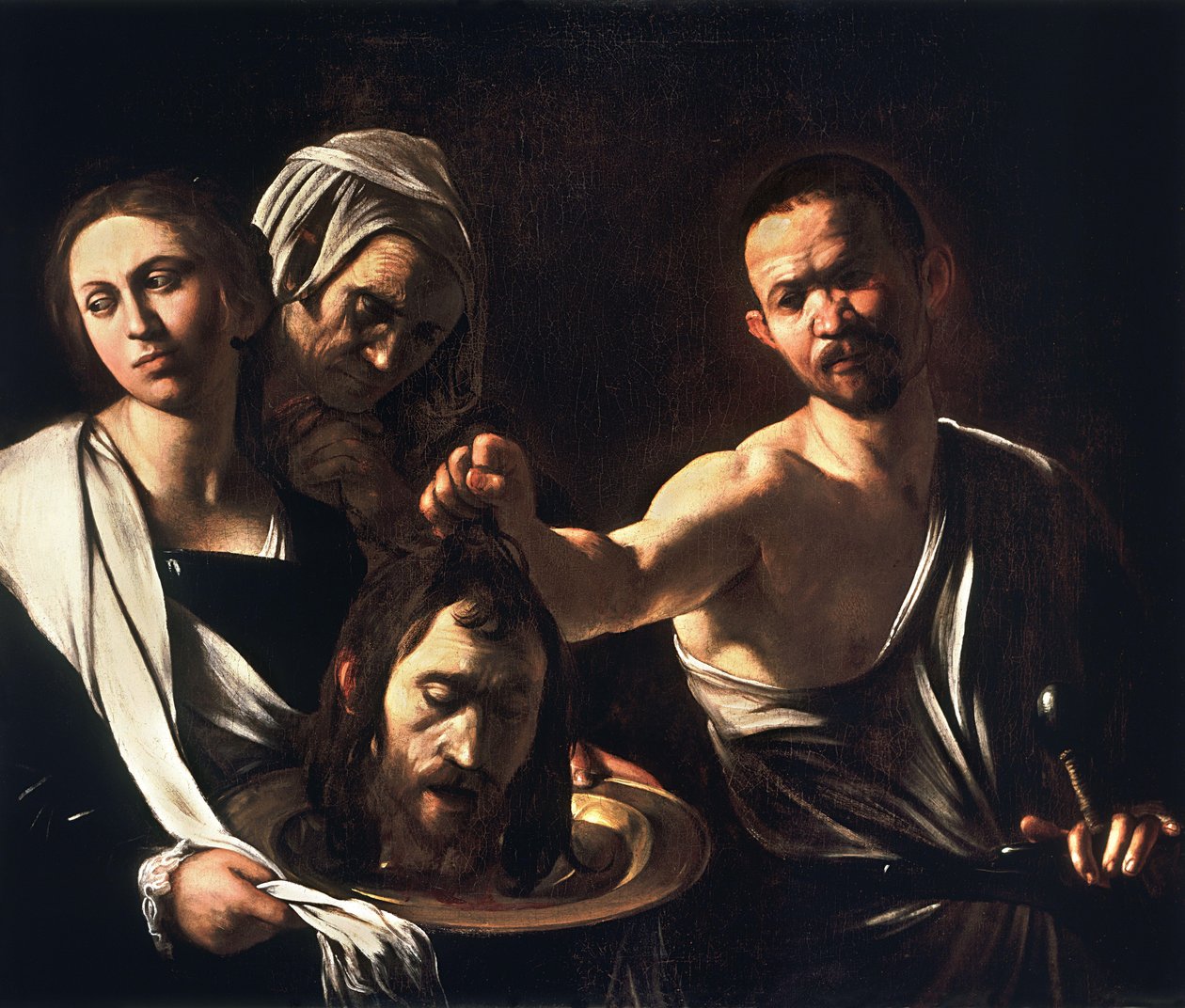 Salomé com a cabeça de João Batista de Michelangelo Merisi Caravaggio