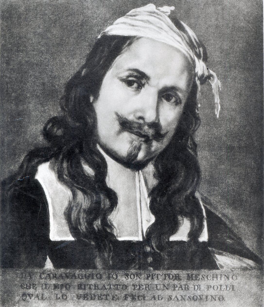 Auto-retrato de Michelangelo Merisi Caravaggio