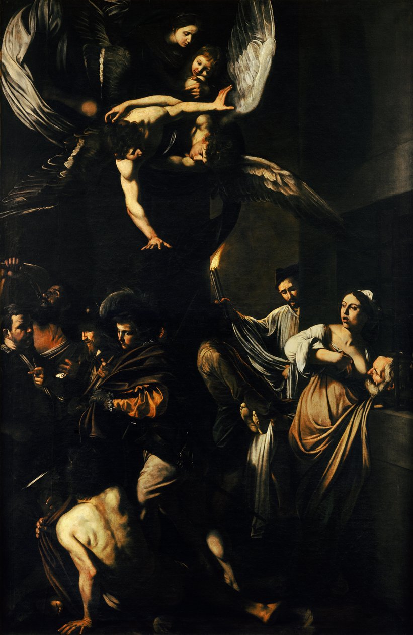 As sete obras da misericórdia de Michelangelo Merisi Caravaggio