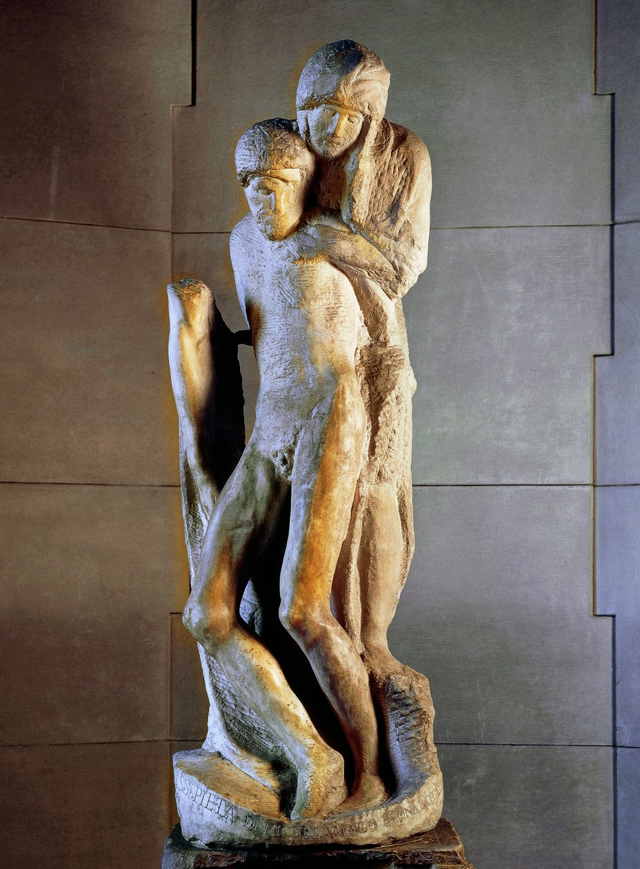 Pieta Rondanini de Michelangelo Buonarroti