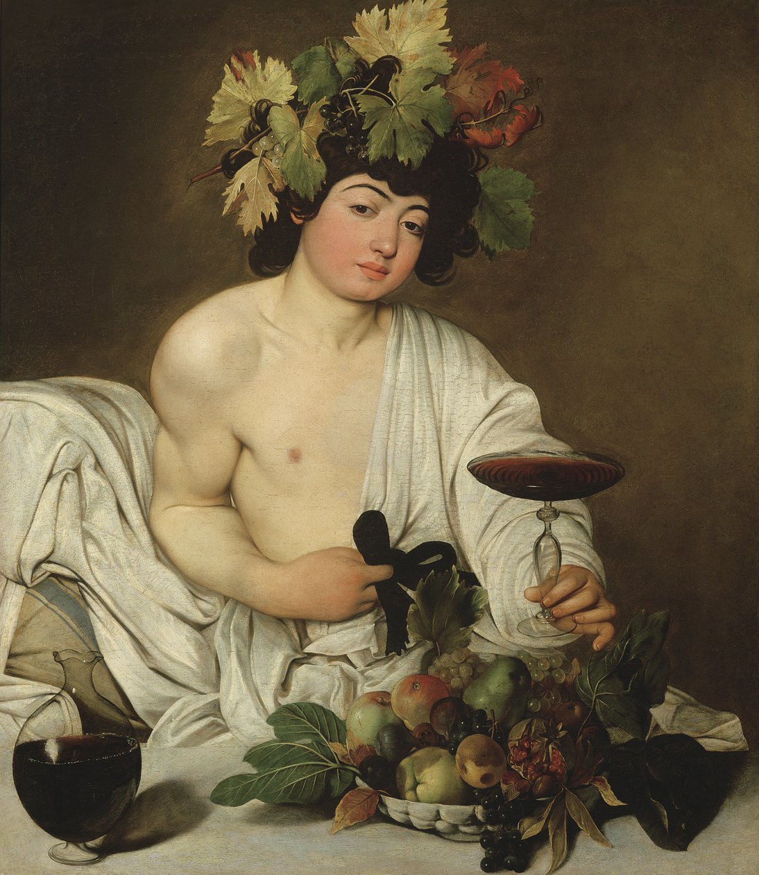 O jovem Baco, c.1589 de Michelangelo Merisi Caravaggio