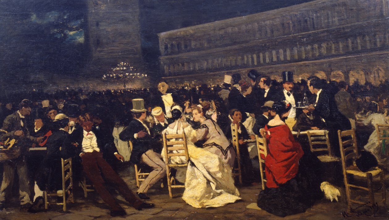Piazza San Marco, 1869 de Michele Cammarano