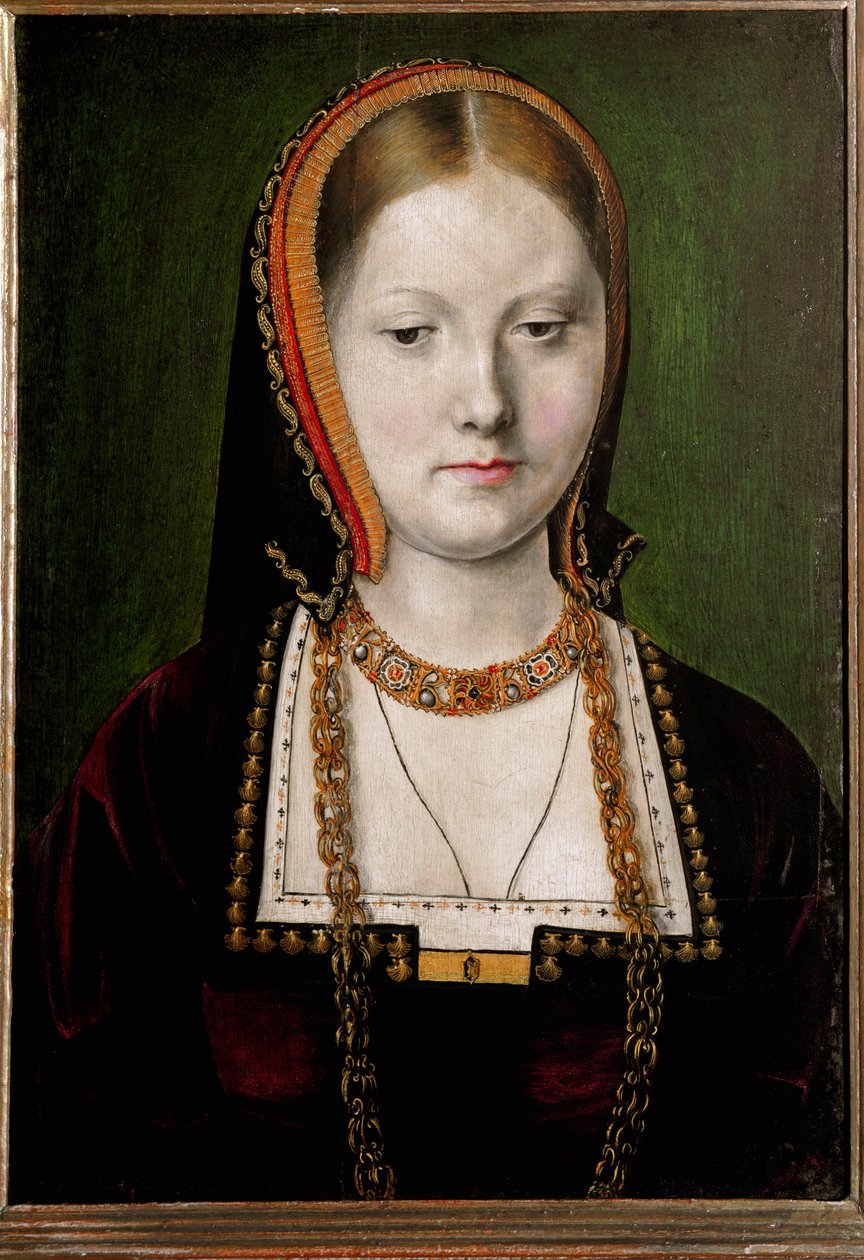 Retrato de Catarina de Aragão de Michiel Sittow