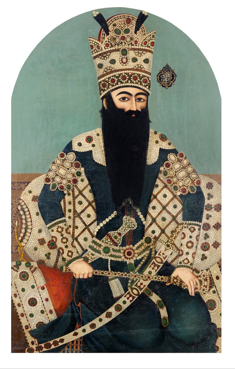 Retrato de Fath &39;Ali Shah de Mihr Ali