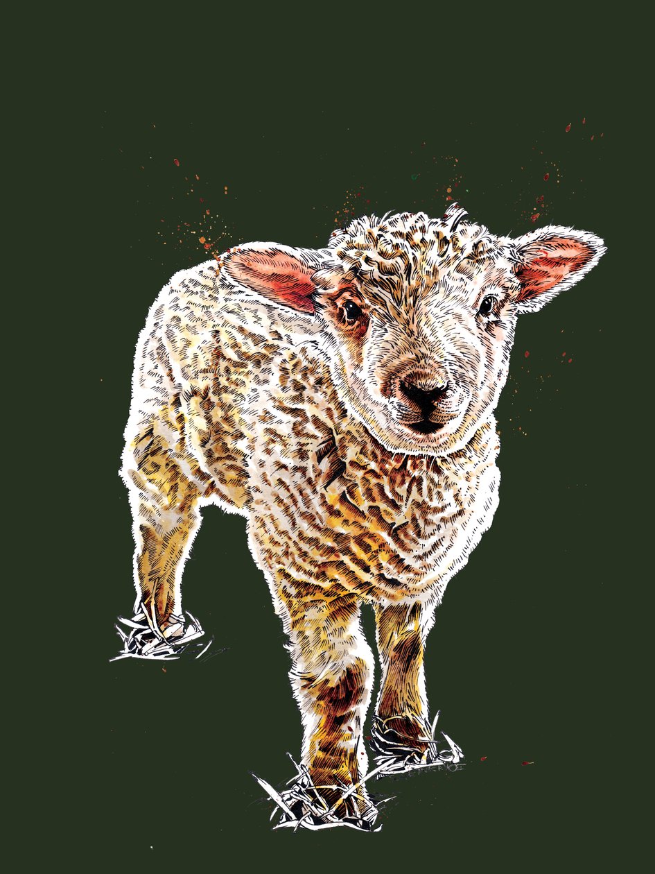 The Lamb on Forest Green, 2020 de Mike Davis