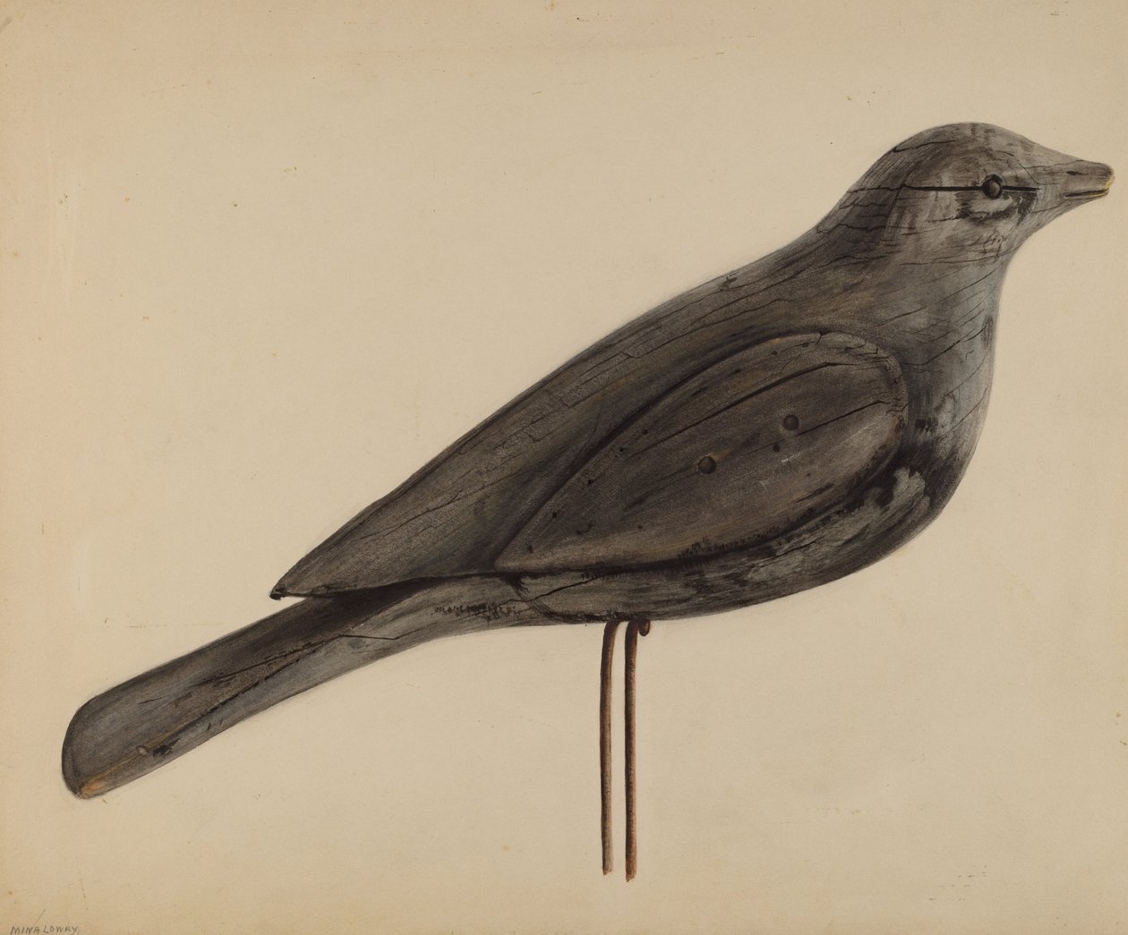 Isca (gaivota) de Mina Lowry