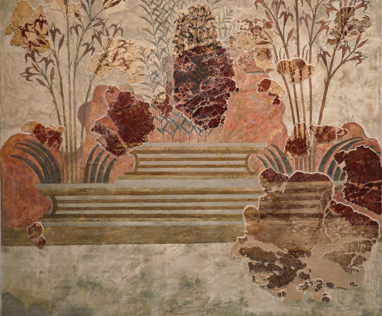 Painel do "Liliy Frescos" de Minoan