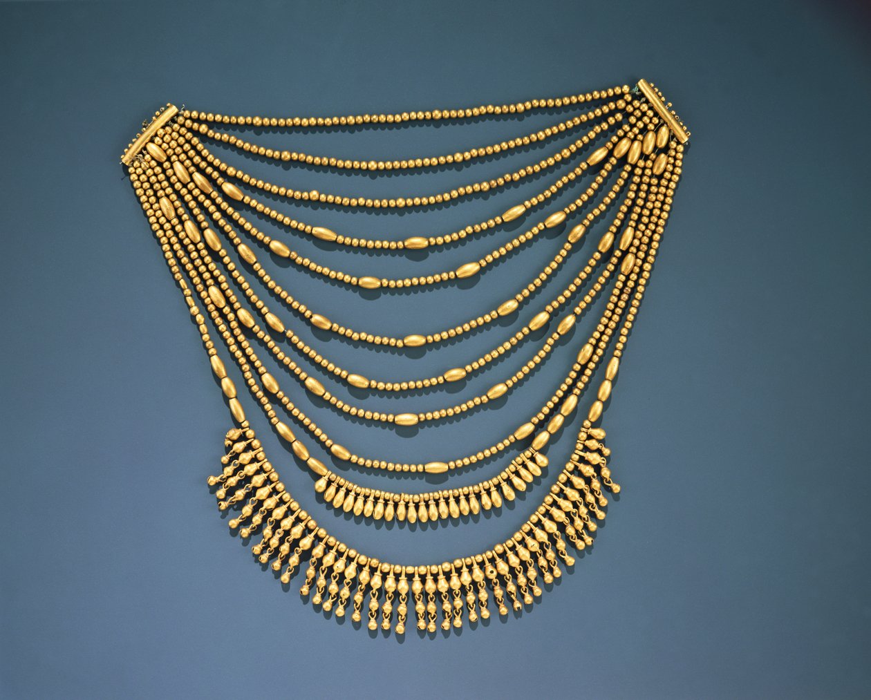 Colar com sinos (ouro) de Mixtec