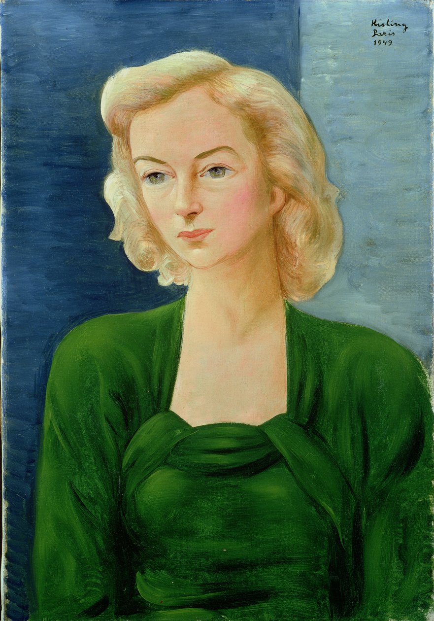 Retrato de Madame Martin de Moise Kisling