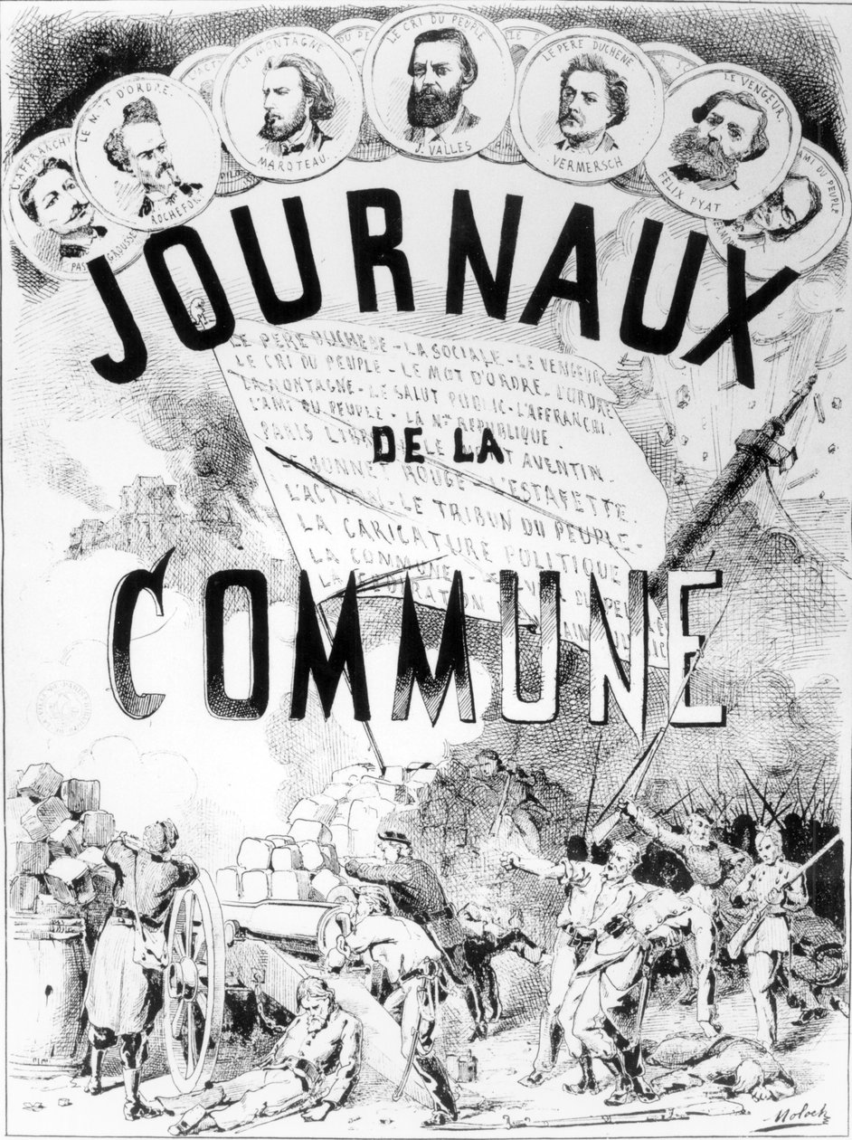Jornais da Comuna em Paris, 1870-71 de Moloch