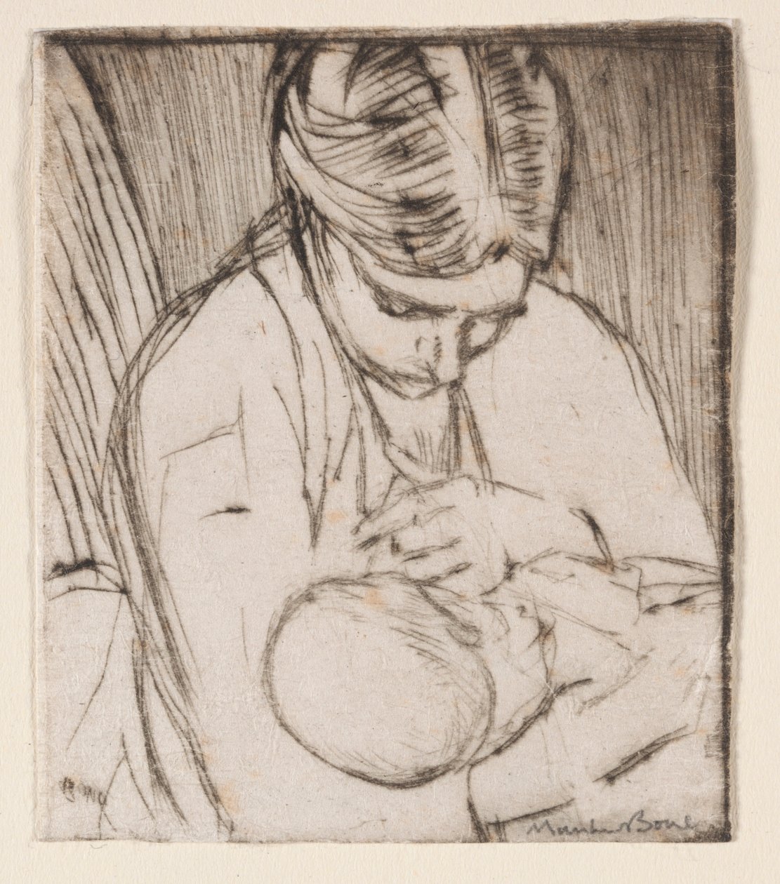 Gertrude e Estêvão, n.º 6 de Muirhead Bone