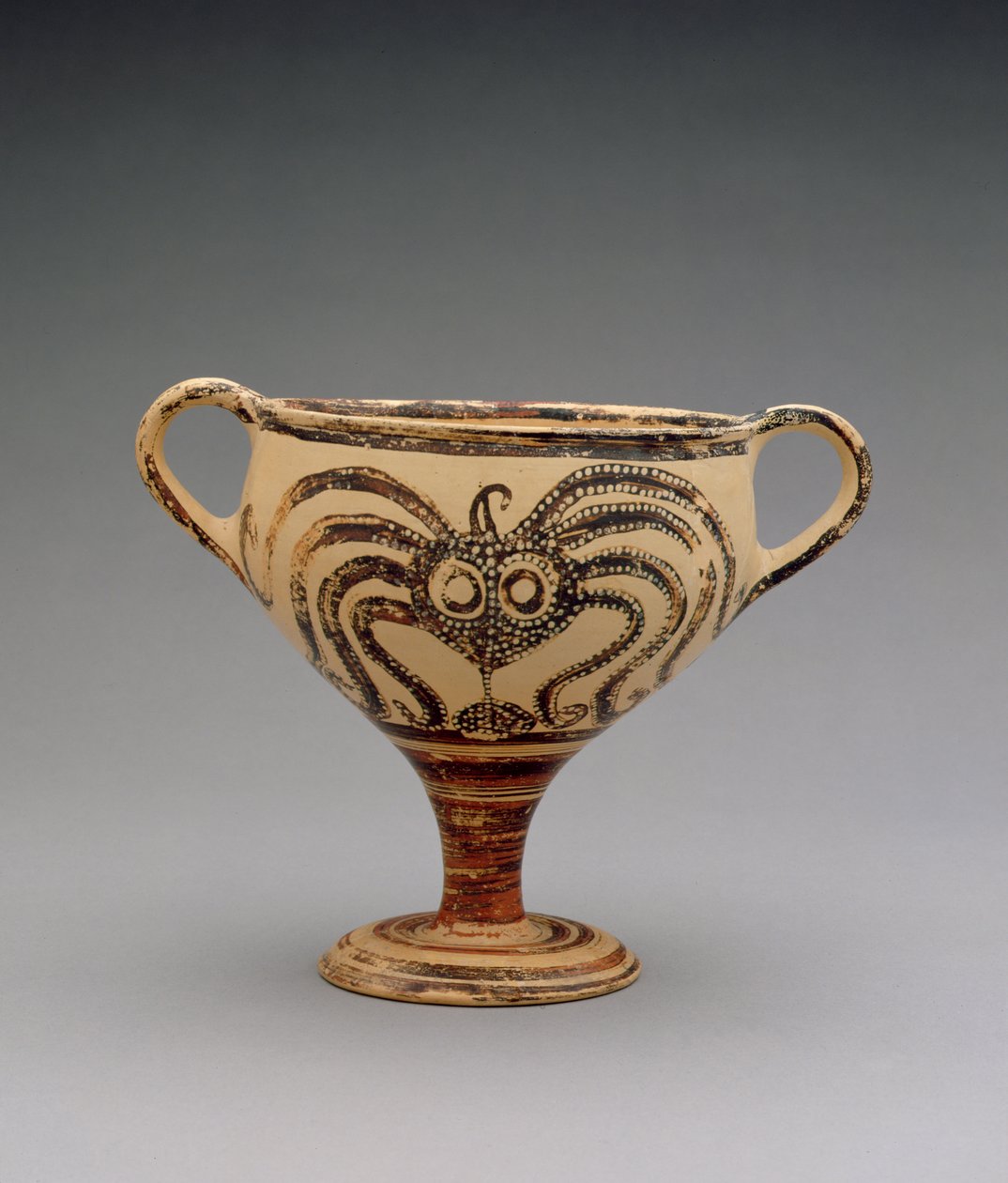 Kylix, c.1350 aC (cerâmica) de Mycenaean