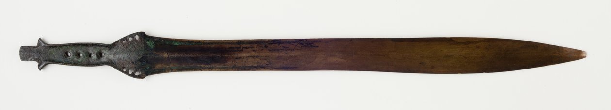 Espada, c.1200 AC (bronze) de Mycenaean