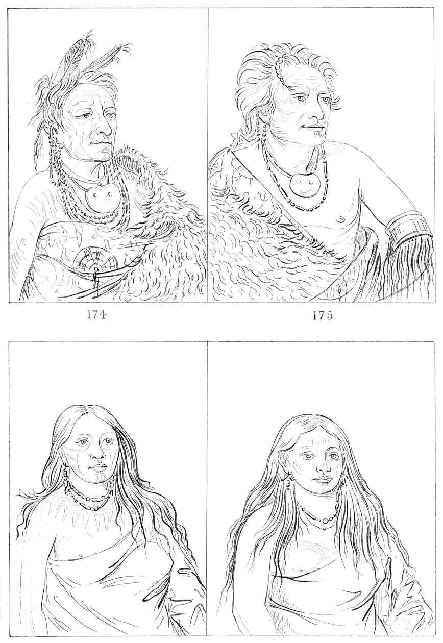 Pawnees, 1841. de Myers and Co