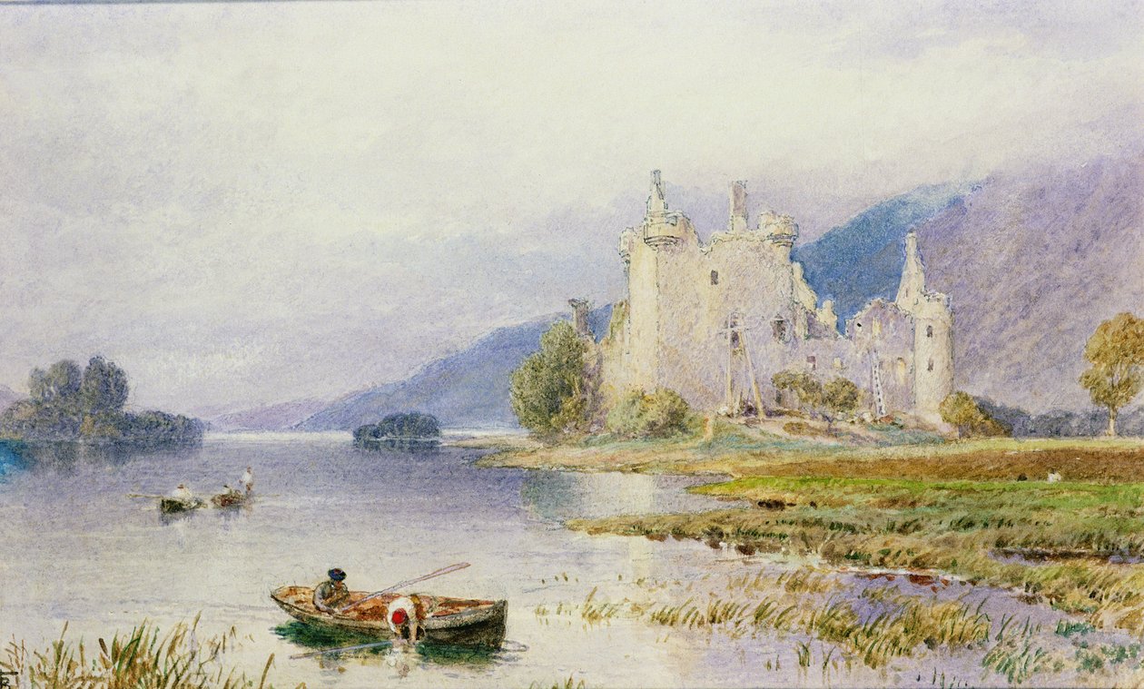 Castelo de Kilchurn de Myles Birket Foster