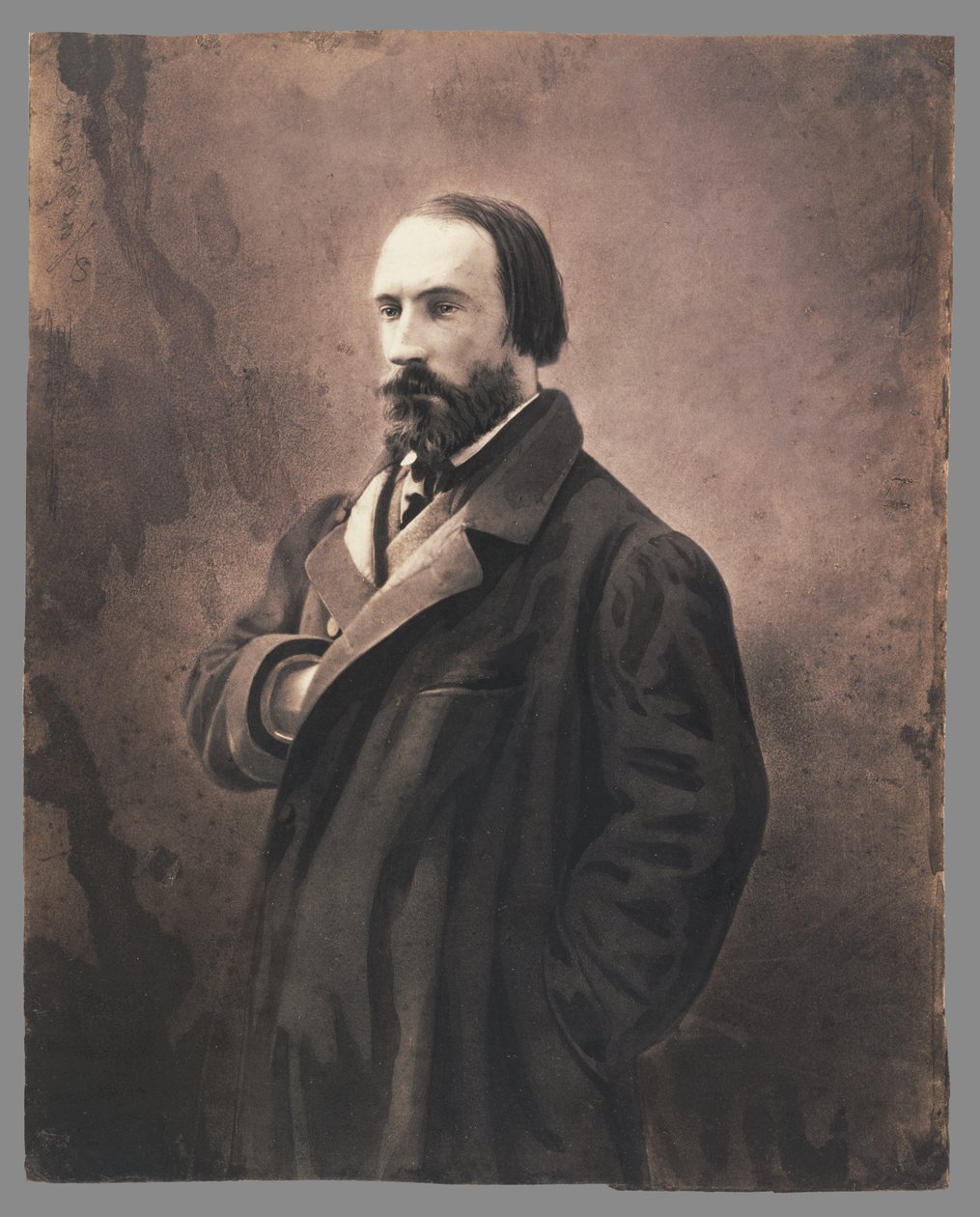 Auguste Vacquerie, c.1865 (foto) de Nadar
