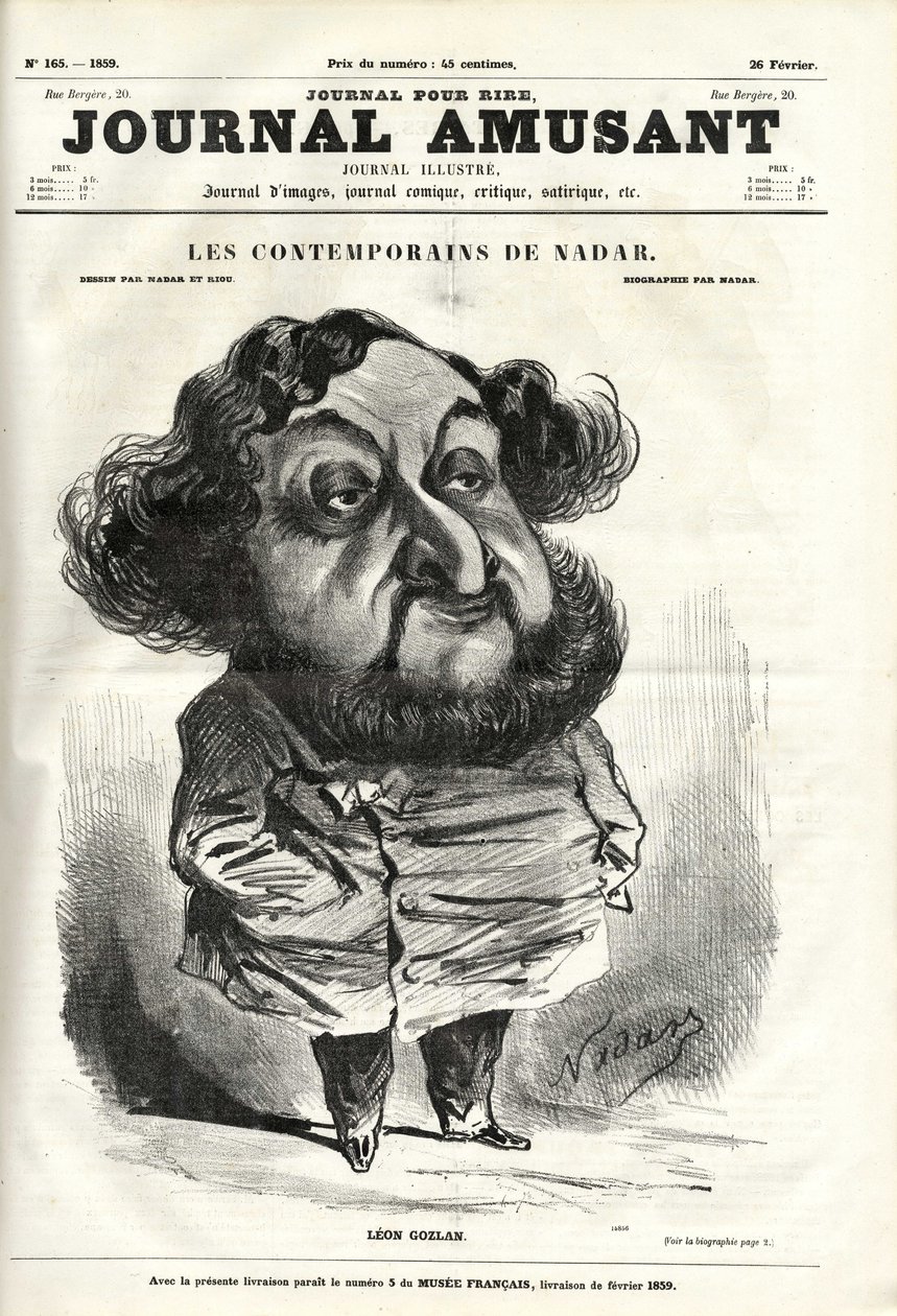 O Jornal da Diversão de Nadar
