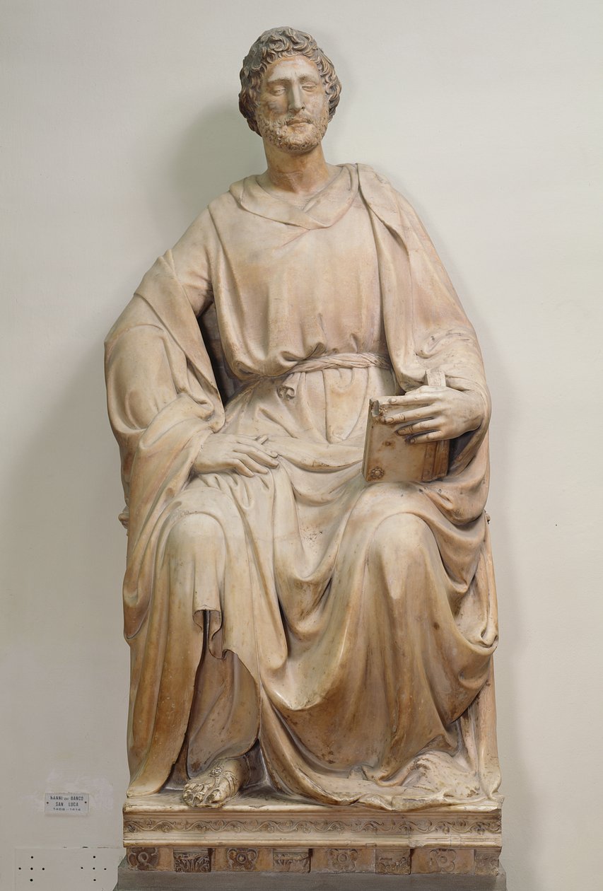 São Lucas, 1415 (mármore) de Nanni di Banco