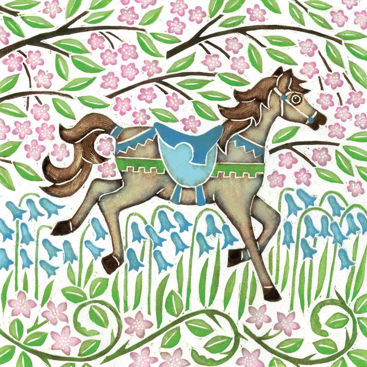 Primavera de 2016 (gravura) de Nat Morley