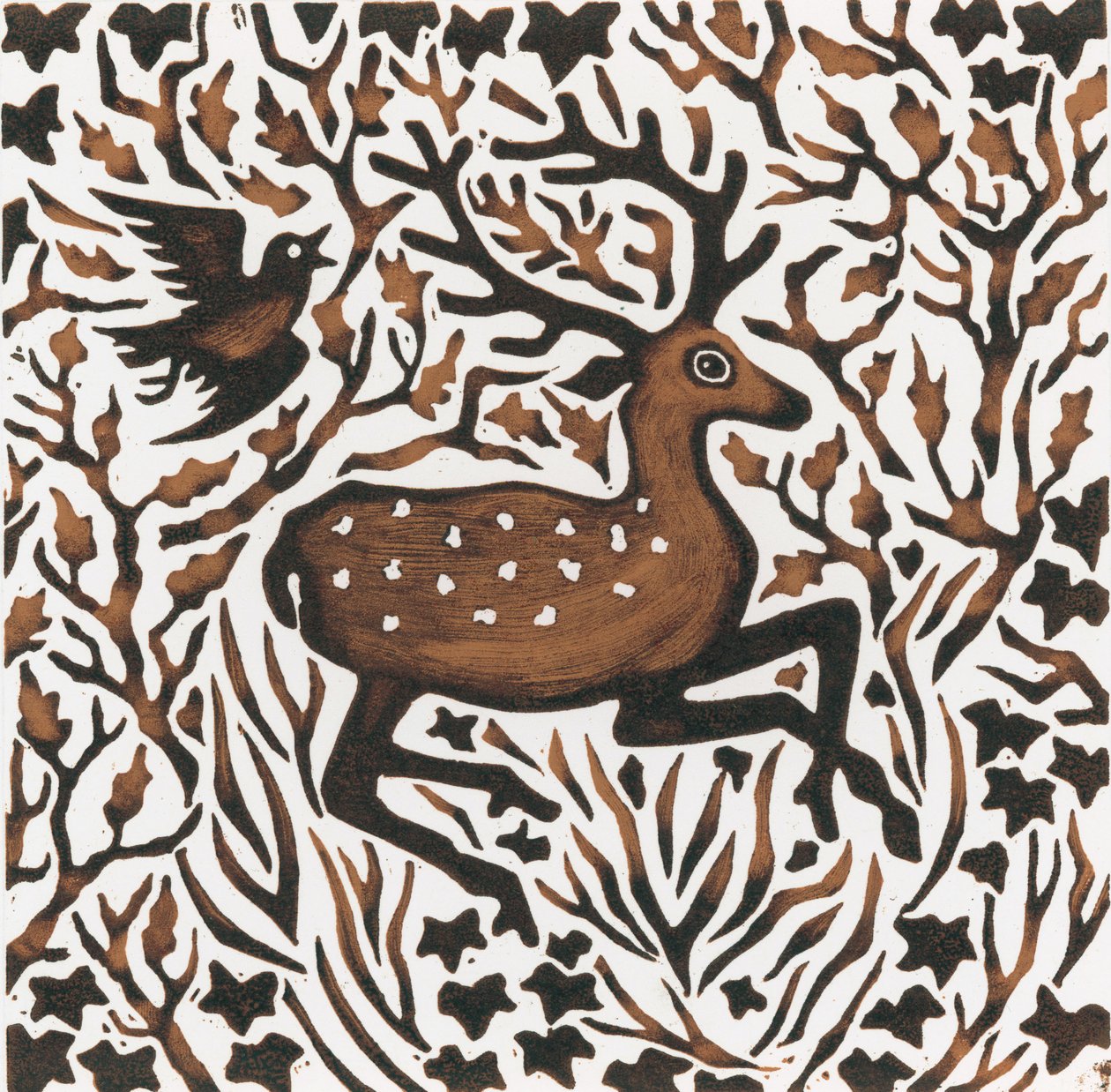 Veados da floresta, 2000 de Nat Morley