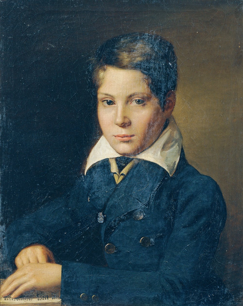 Retrato de um rapaz de Leopold Blonder