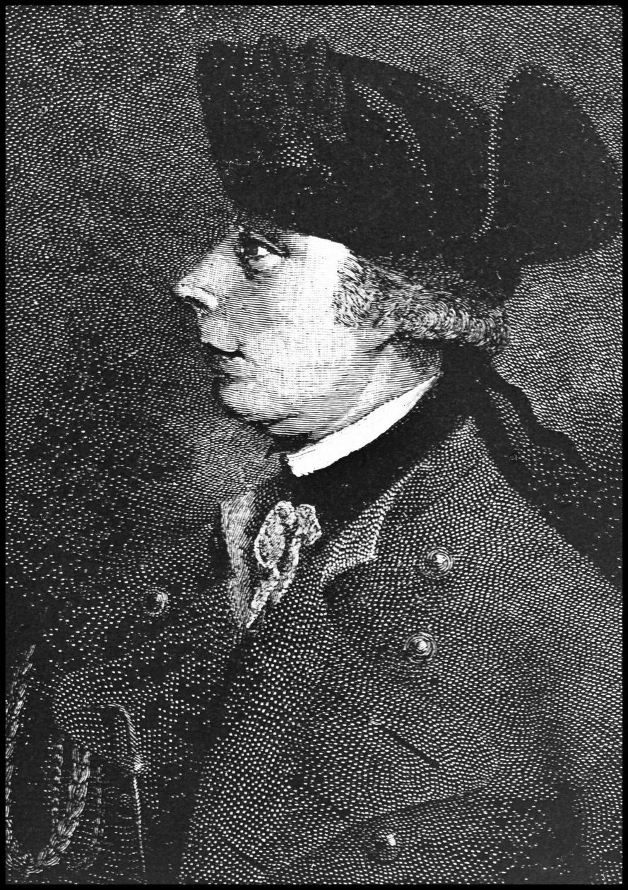 James Wolfe, soldado britânico do século XVIII. de Newton and Co