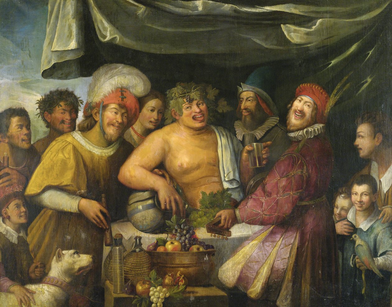 Um bacanal de Niccolo Frangipane