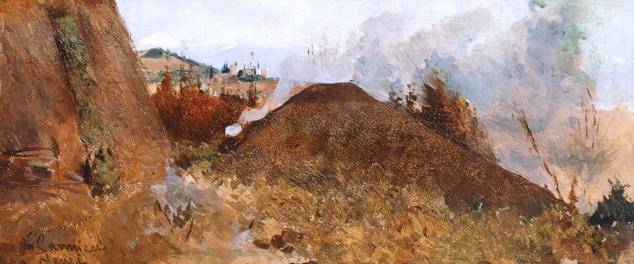 Carvoeiro na paisagem de Niccolo Cannicci