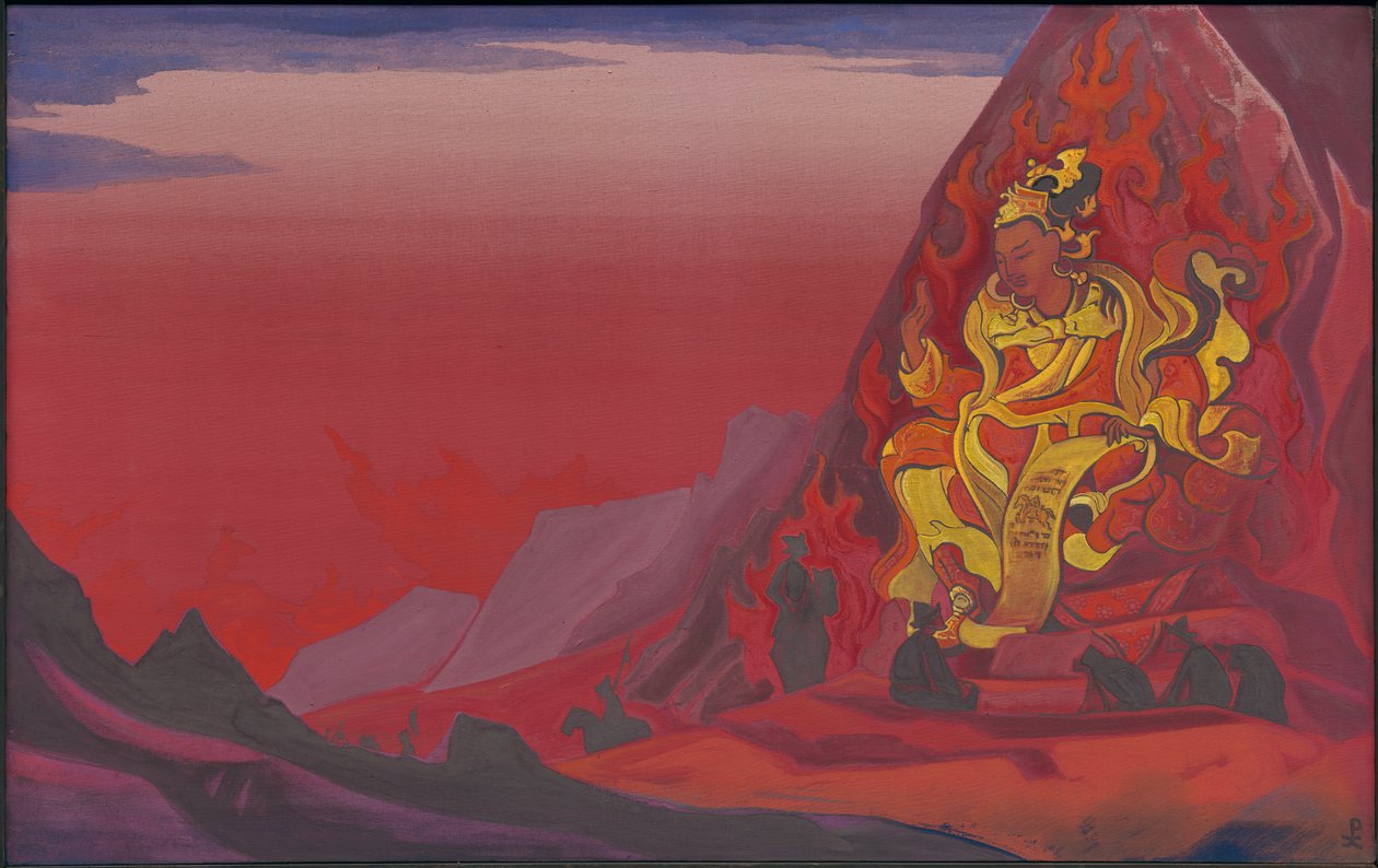 Comando de Rigden Djapo, 1933 de Nicholas Roerich