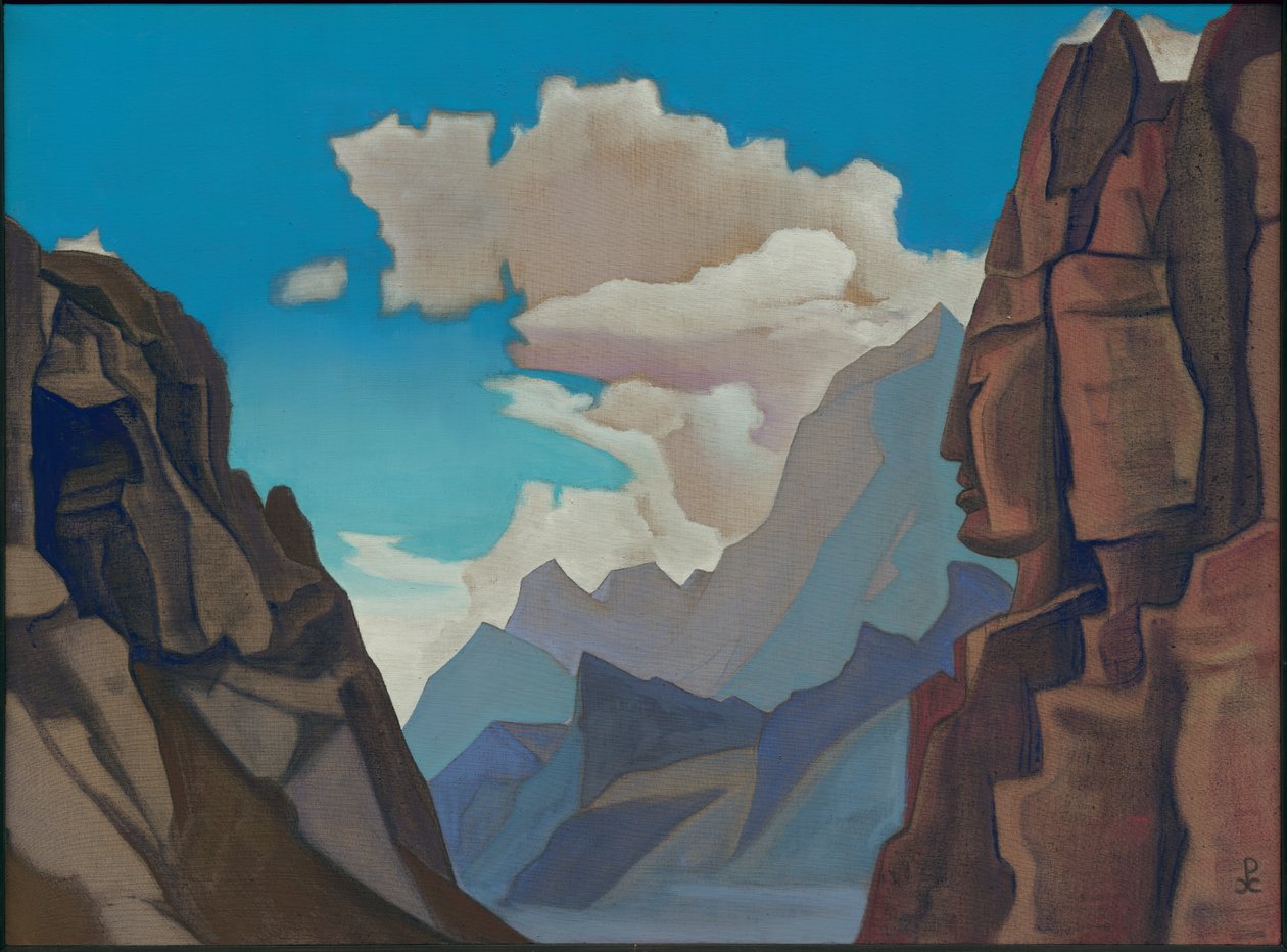 Grande Espírito do Himalaia, 1934 de Nicholas Roerich