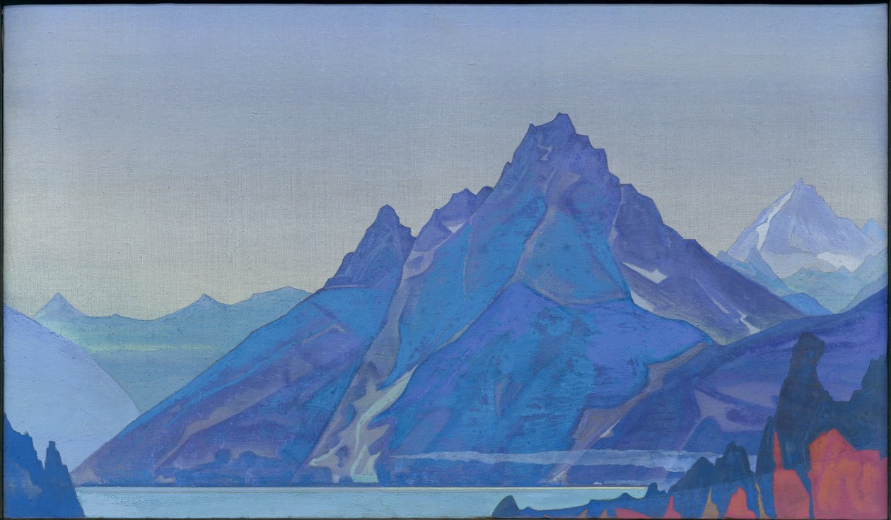 Lago dos Nagas, 1932 de Nicholas Roerich