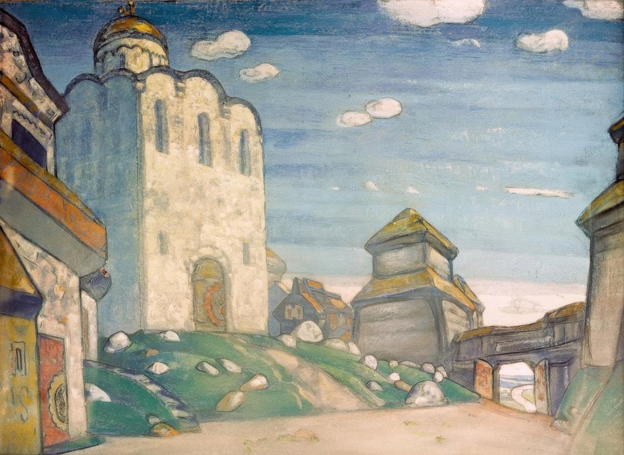A Catedral em Putivl de Nicholas Roerich