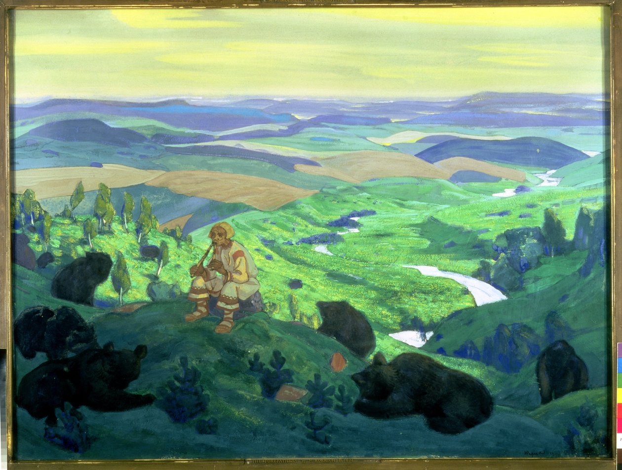 Os Antepassados, 1912 de Nicholas Roerich