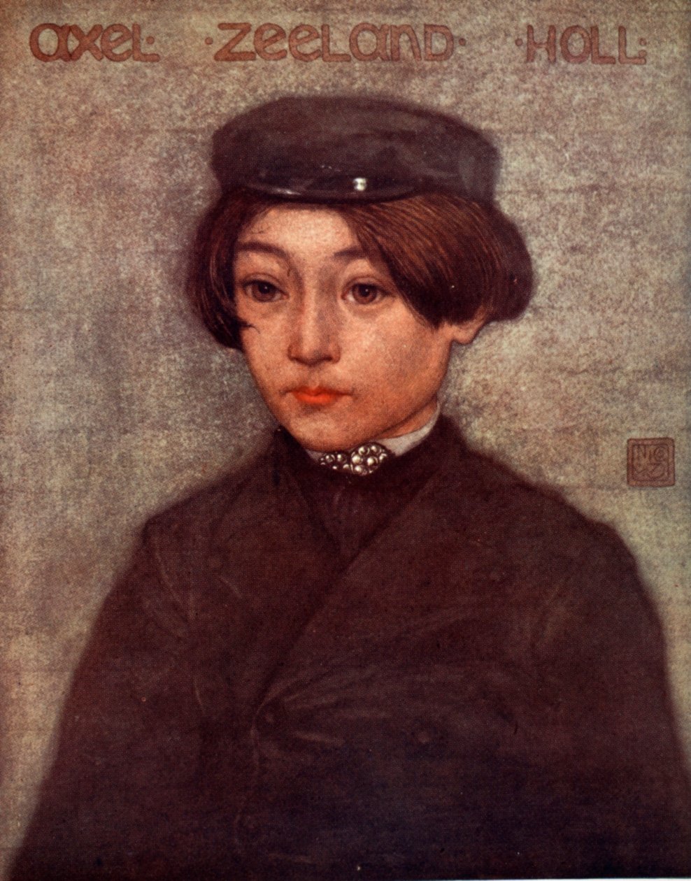 Um menino de Axel, 1904 de Nico Jungman