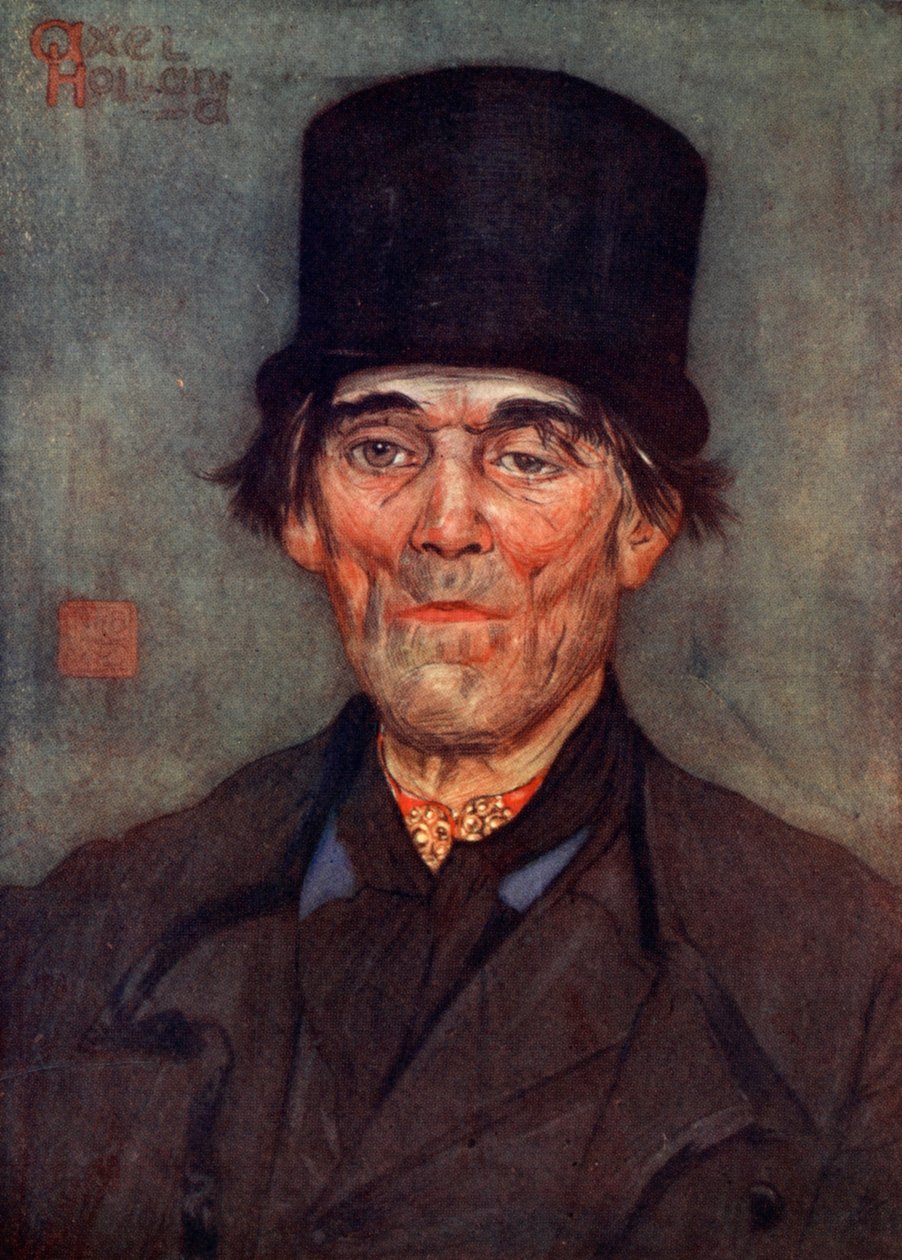 Um velho de Axel, 1904 de Nico Jungman