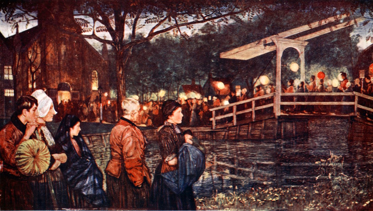 Procissão Religiosa I, 1904 de Nico Jungman