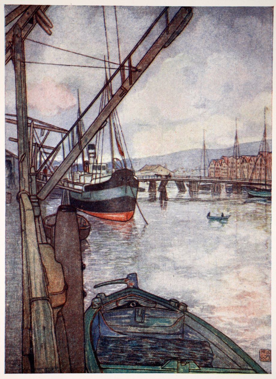 Trondhjem, 1905 de Nico Jungman