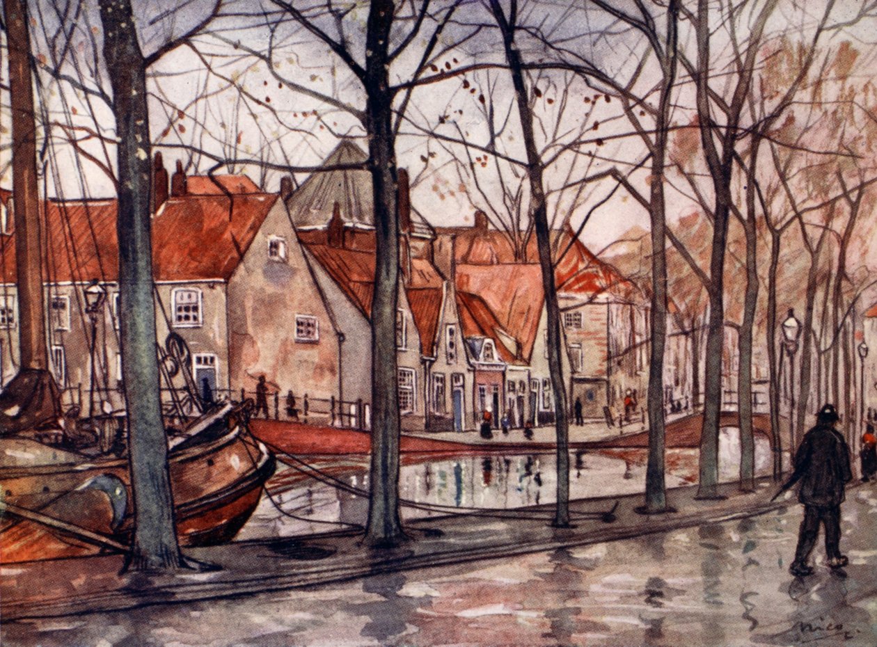 O porto, Haia, 1904 de Nico Jungman