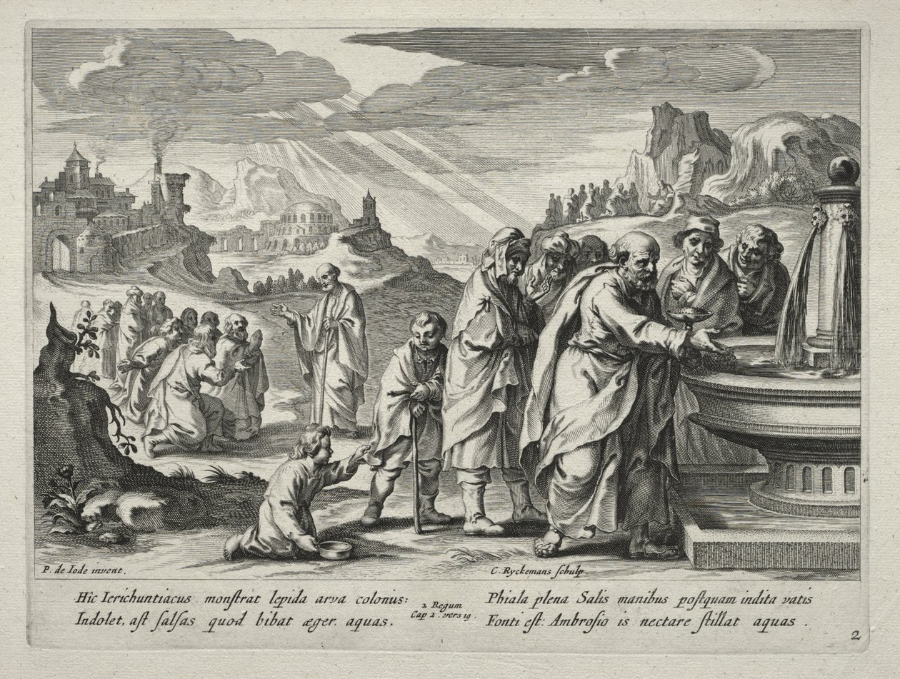 A história de Eliseu de Nicolaes Rijckmans