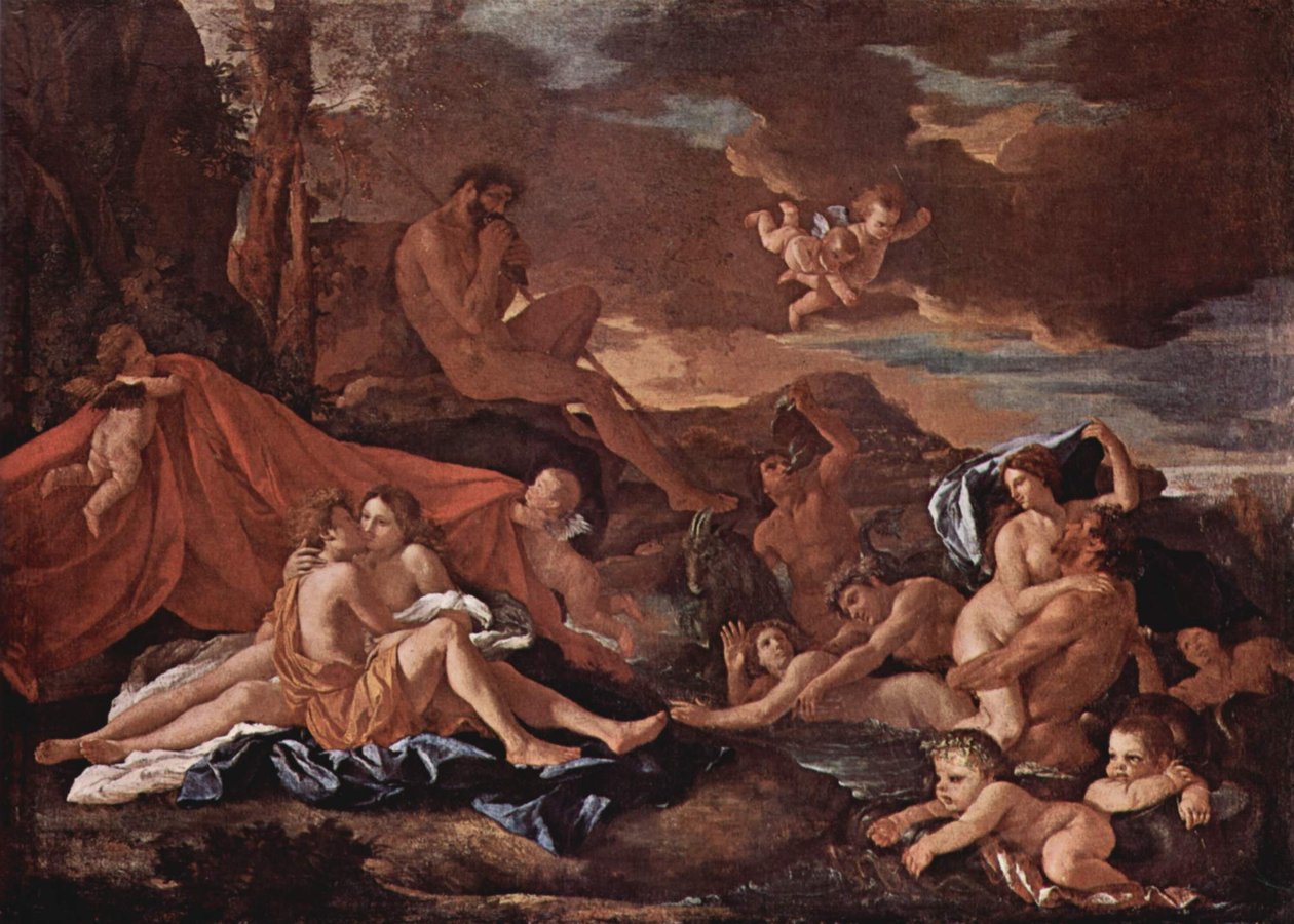 Akis e Galathea de Nicolas Poussin