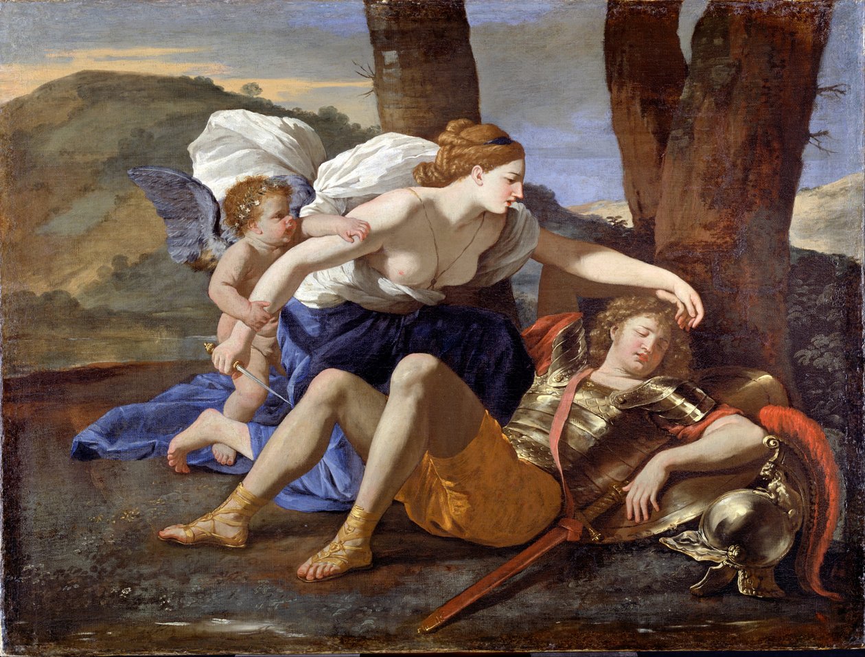 Rinaldo e Armida de Nicolas Poussin