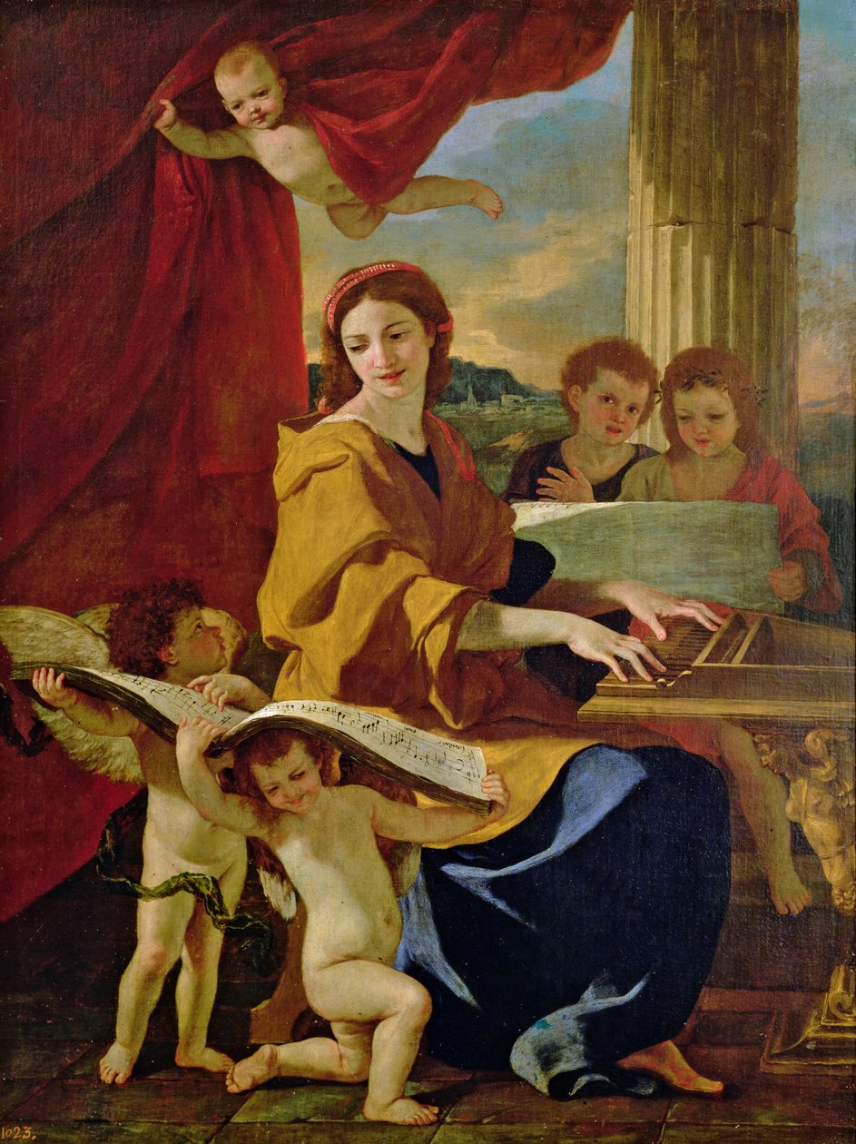 St. Cecilia de Nicolas Poussin