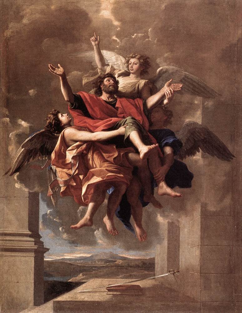 O Êxtase de São Paulo de Nicolas Poussin