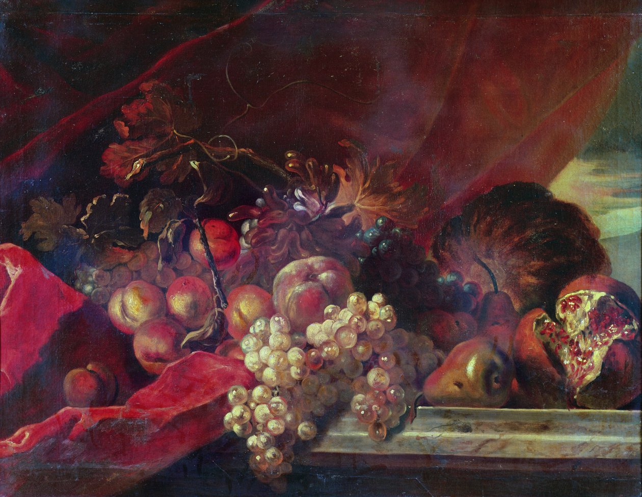 Ainda vida de fruta de Nicolas de Largillière