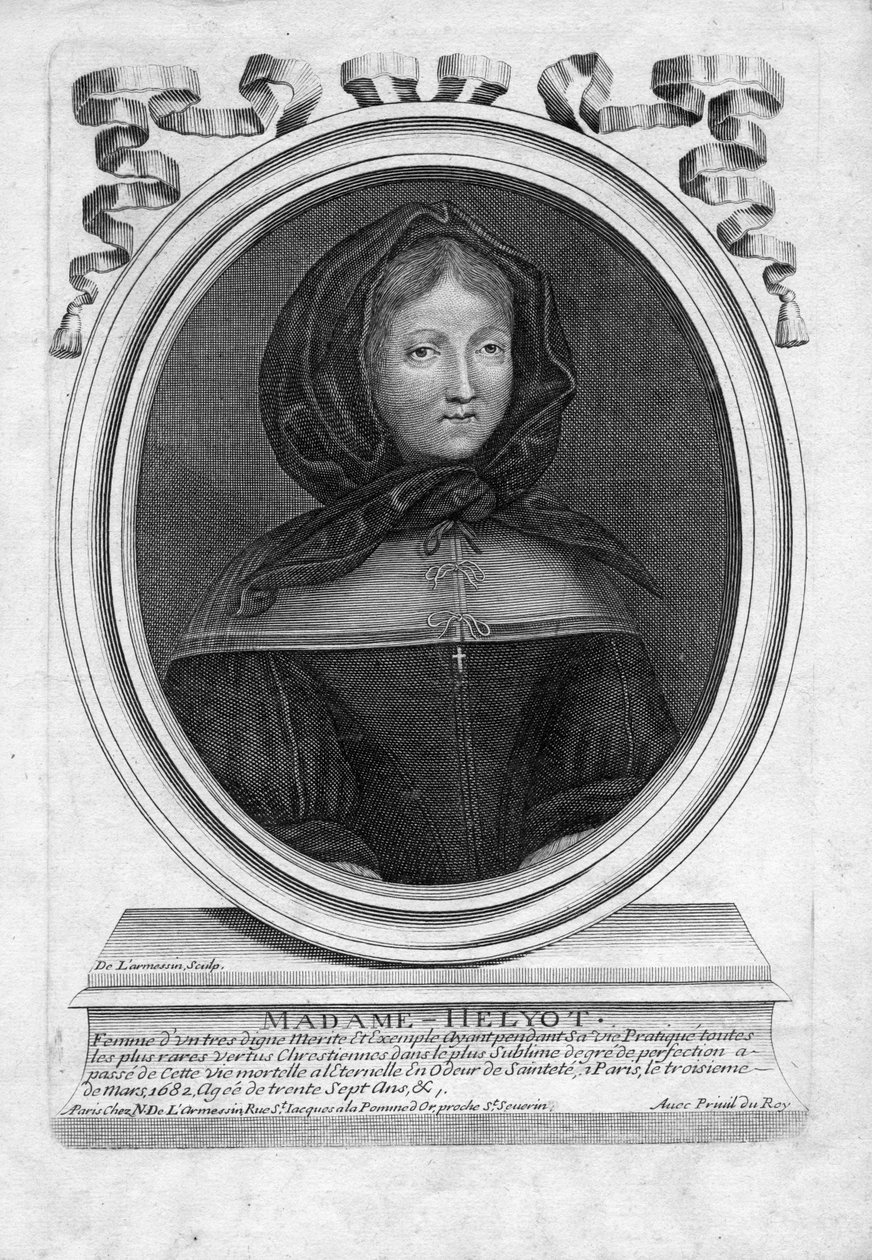 retrato gravado de Nicolas de Larmessin