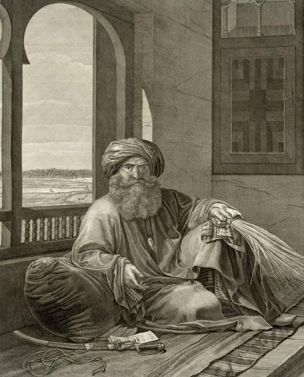 Murad Bey, século 18 1822 de Nicolas Ponce