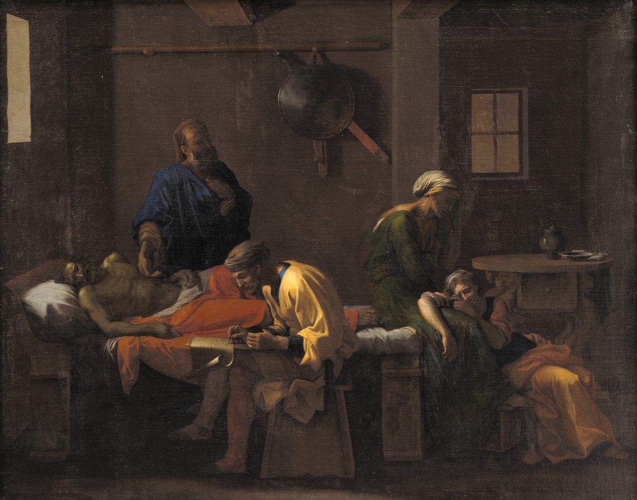 O Testamento de Eudamidas de Nicolas Poussin
